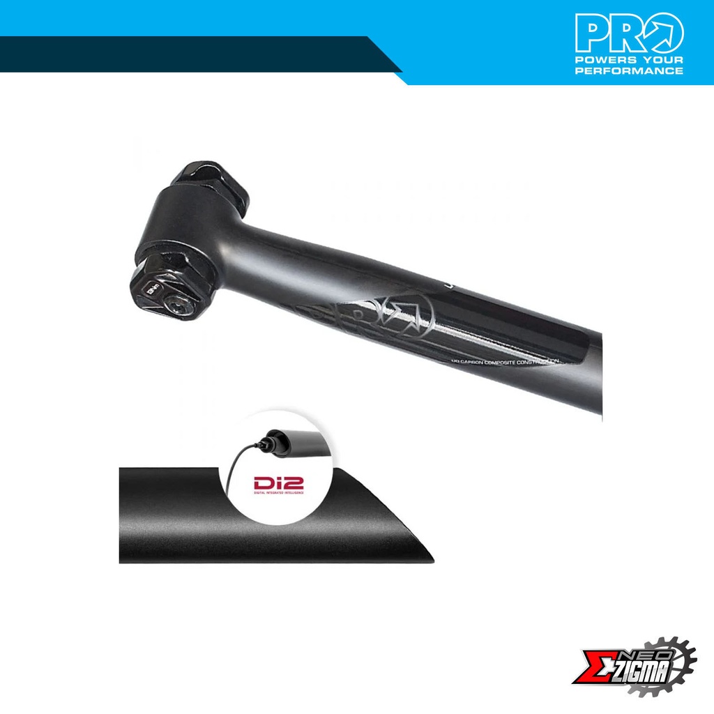 Seat Post PRO Vibe Di2 31.6x400mm Sideclamp PRSP0163 | Neo Zigma